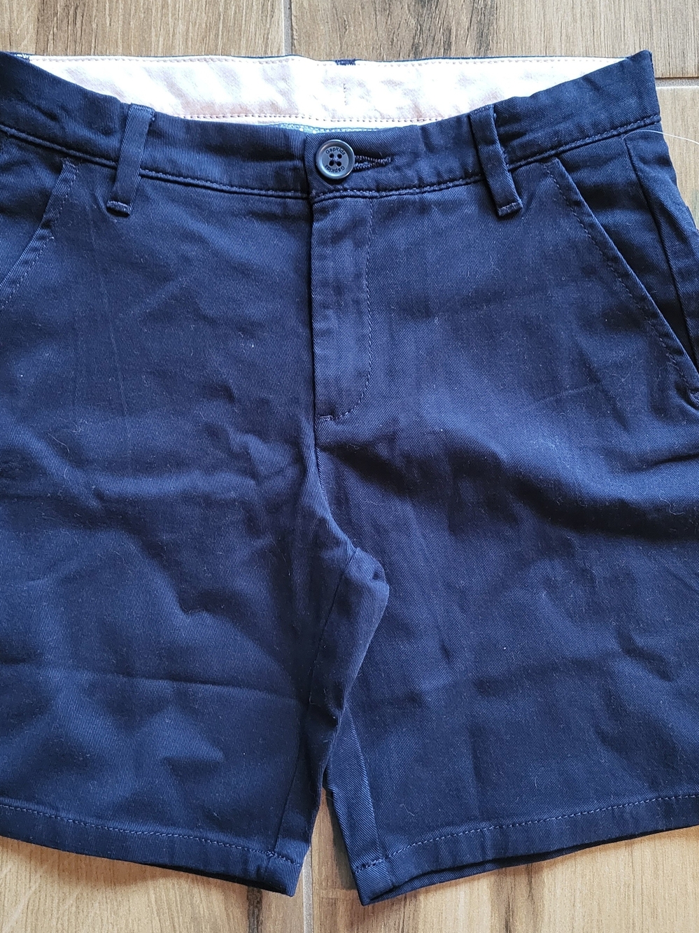 GAP Navy Cotton Chino Shorts for Kids